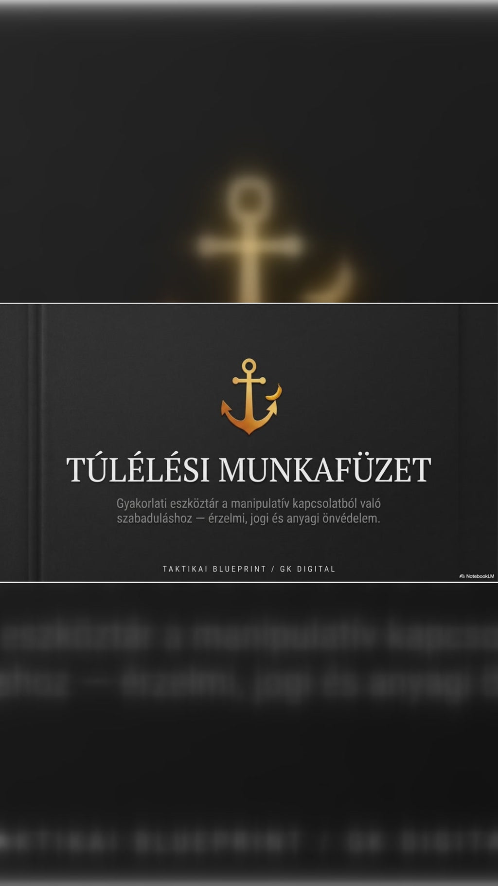 Túlélő Csomag — Kézikönyv + Gyakorlati Munkafüzet (Digitális csomag)